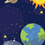 Outer Space Birthday Party Free Invitations Party With Unicorns