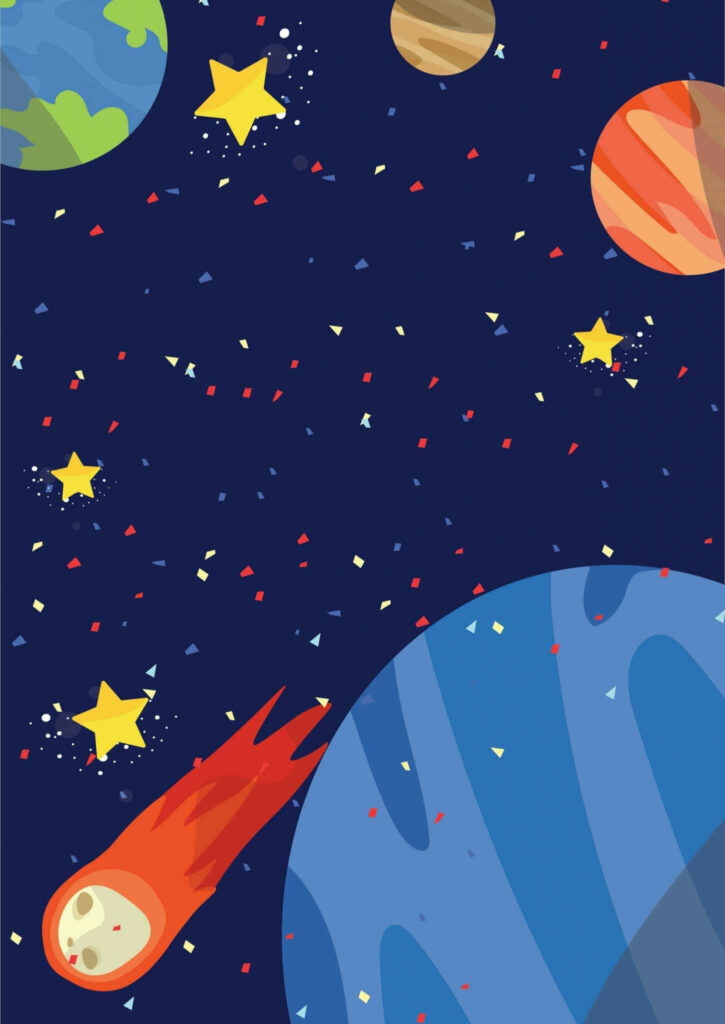 Outer Space Birthday Party Free Invitations Party With Unicorns