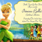 Pin By Annaliza Asuncion On BIRTHDAYS Tinkerbell Invitations