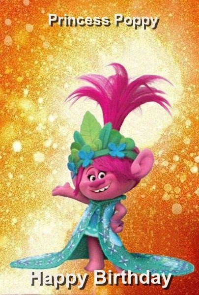 Pin By Happy Birthday Ecards On Trolls World Tour Birthday ECards 