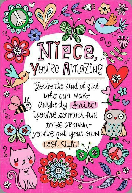 Pin By Randi Tarillion On Birthdays Happy Birthday Niece Happy 