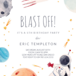 Pin On Kids Birthday Invitation Templates