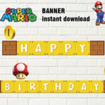 Pin On Mario Birthday Party