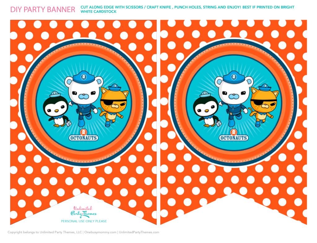 Pin On Octonauts Printables