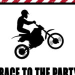 Pretty Printables For You Dirt Bike Birthday Invitation