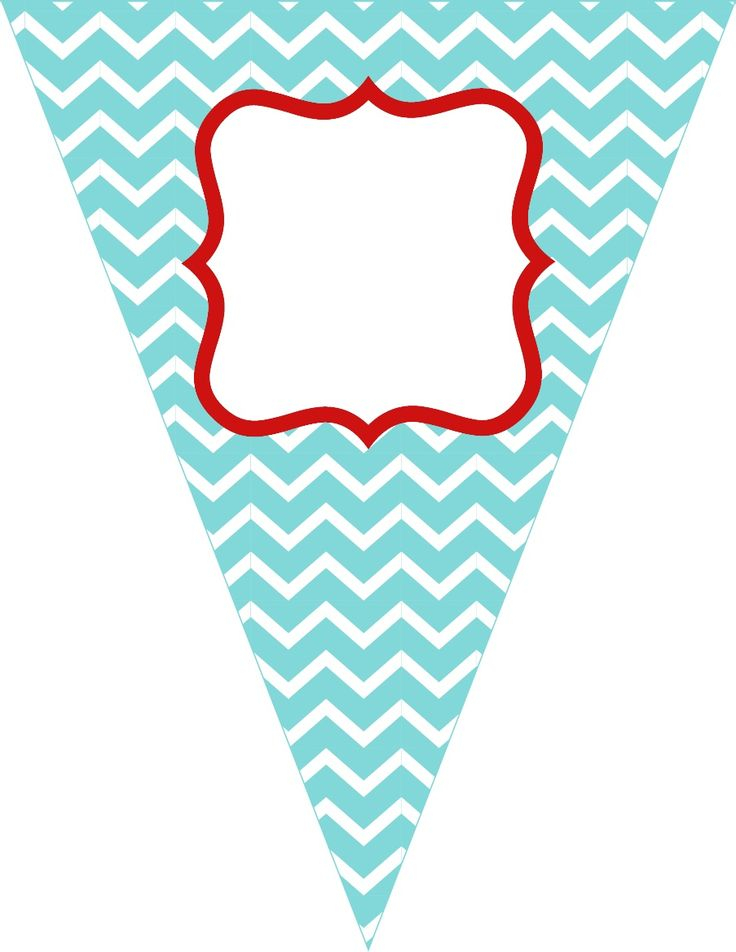 Printable Flag Banner Template ClipArt Best