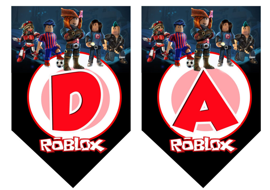 Roblox Banner Robloxroblox Birthdayroblox Partyroblox Birthday Banner 