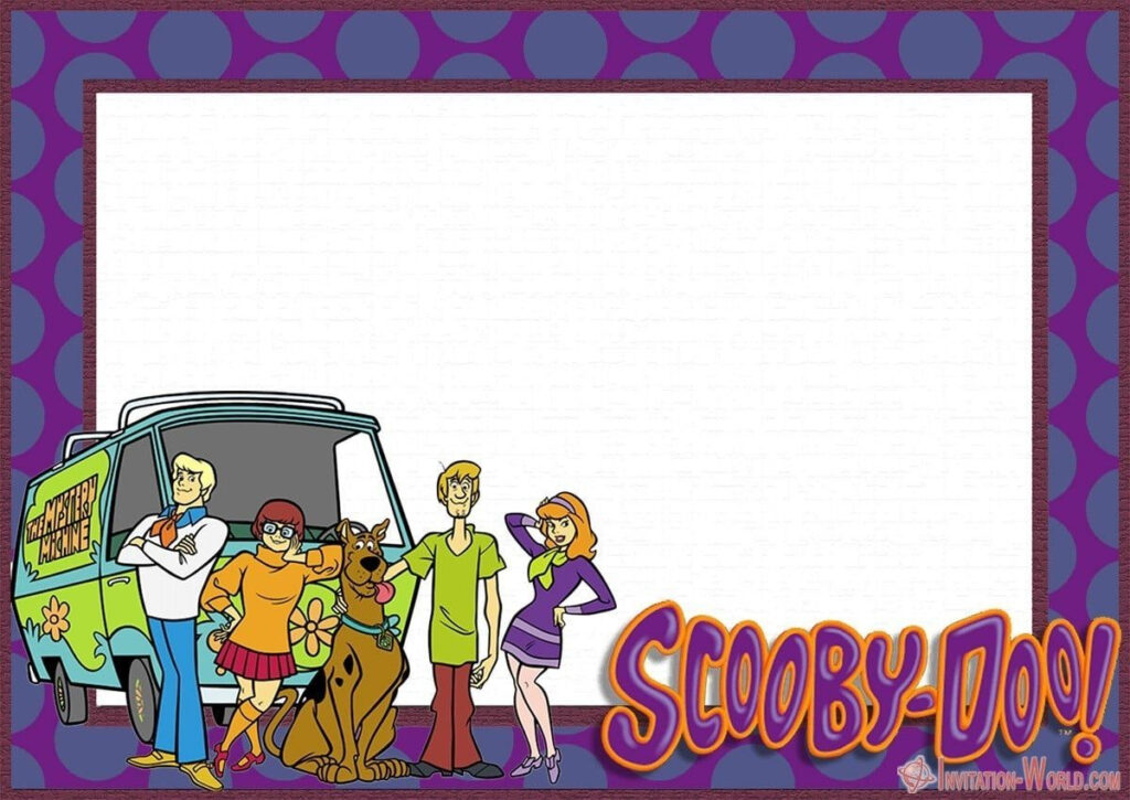 Scooby Doo Free Invitation Template Invitation World Scooby Doo 