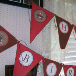 Sock Monkey Printable DIY Happy Birthday Banner Happy Birthday Banner