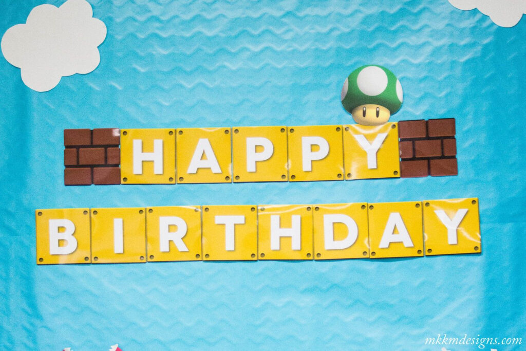 Super Mario Party Recap With Free Printables Merry Grace Design Co 
