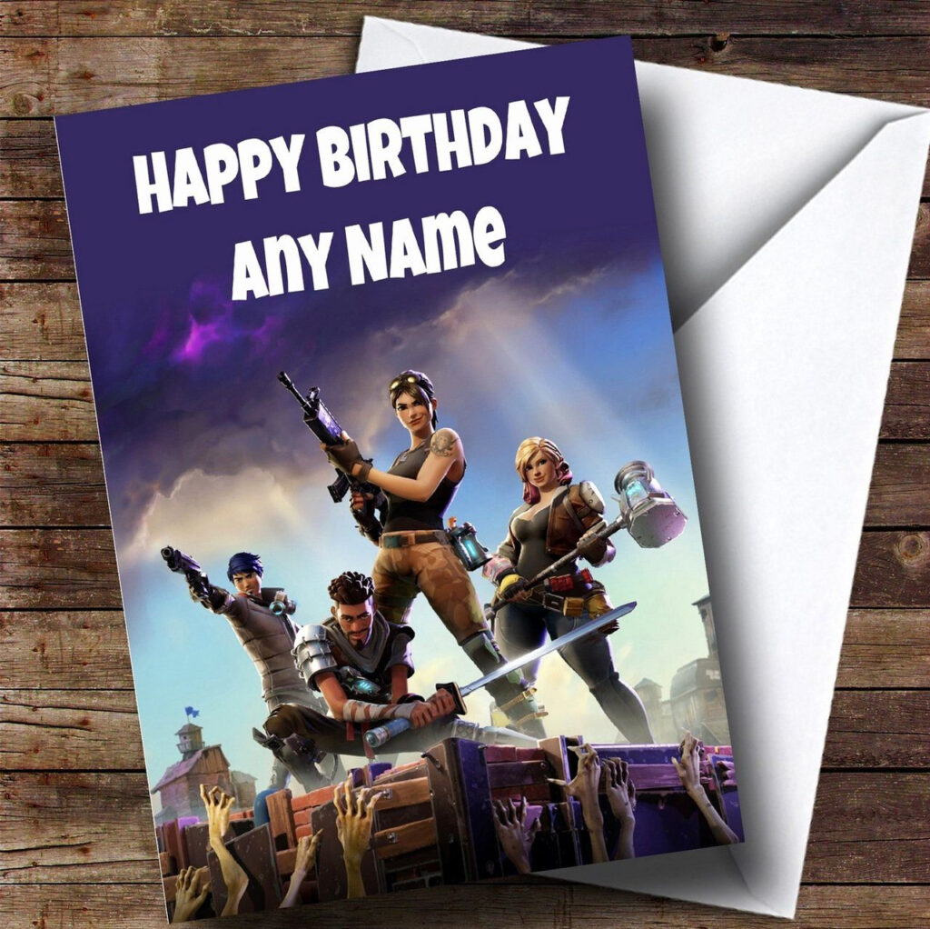 Teenager Birthday Cards Unique Fortnite Birthday Ecard Birthday Cards 