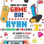 Video Game Invitation Templates Editable Docx DREVIO In 2020