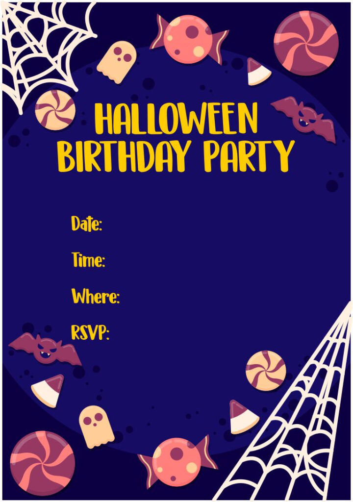 15 Best Free Printable Halloween Invitation Witch Printablee
