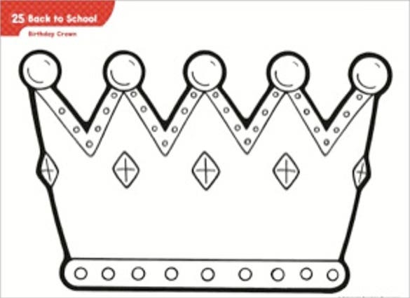 18 Birthday Crown Template PSD EPS In Design Free Premium Templates