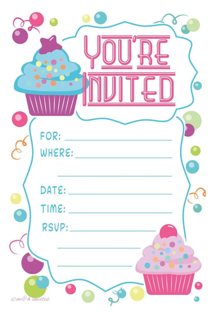 20 Elegant Birthday Invitation Template Website Gallery Birthday 