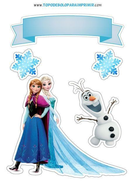 20 Frozen Cake Toppers Printable Worksheet For Student Kue Frozen 