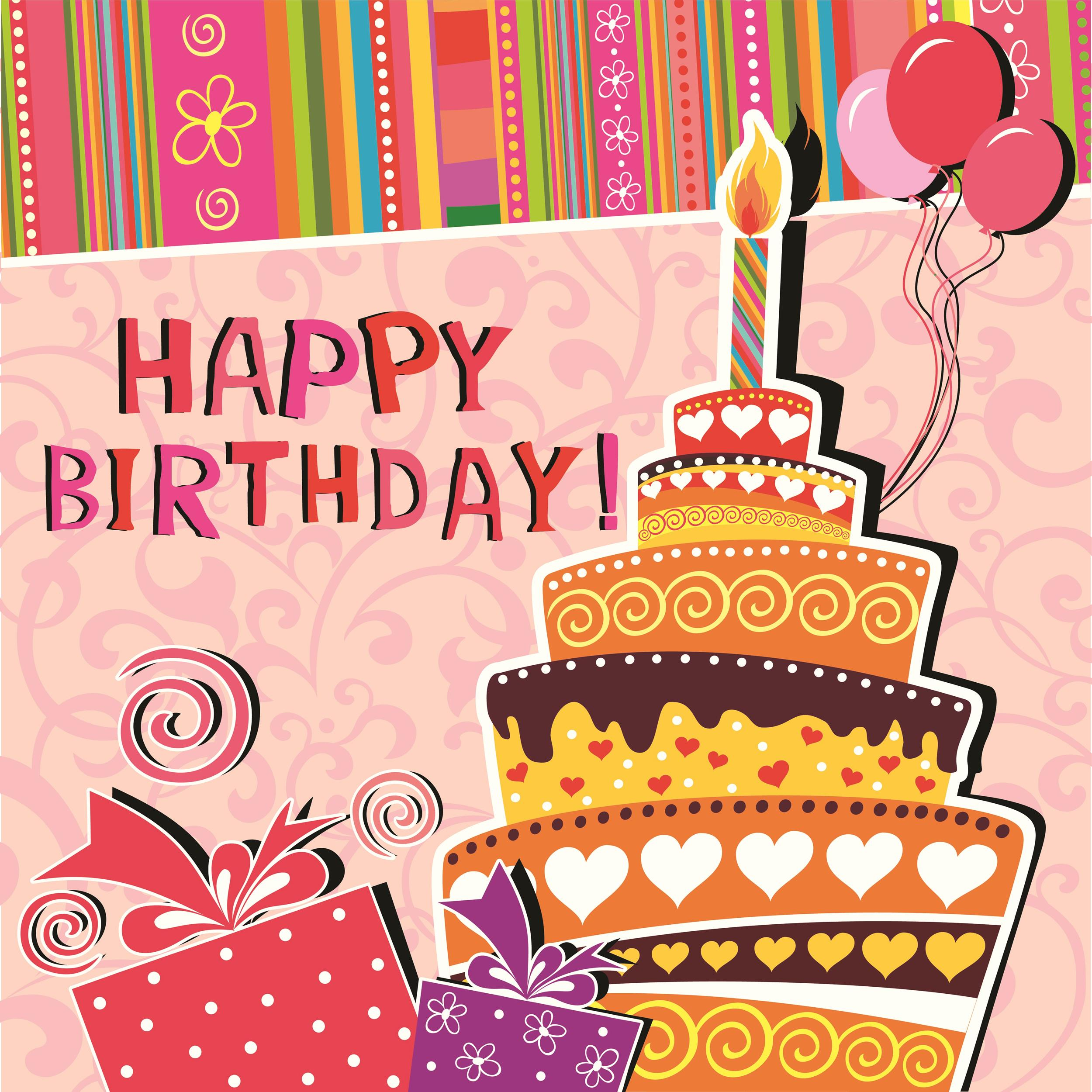 40 FREE Birthday Card Templates Template Lab