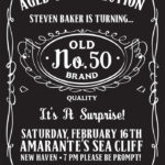 50th Birthday Party Invitations For Men Dolanpedia