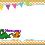 6 Printable Invitation Templates For A Dinosaur Birthday Party