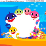 Baby Shark Party Free Printable Candy Buffet Labels Oh My Bab