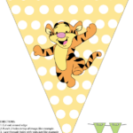 Banner Tigger Imagenes De Pooh Moldes De Ni os Cumplea os De Elefante