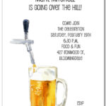 Beer And Tapper Invitations