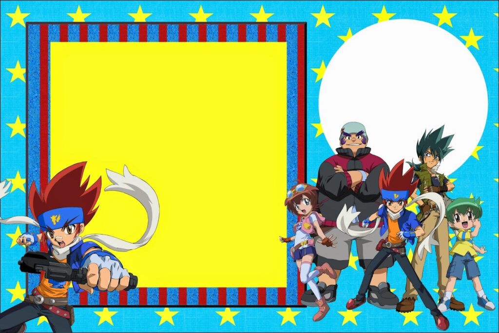 Beyblade Free Printable Invitations Oh My Fiesta For Geeks