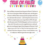 Birthday 50th Birthday Party Games 40th Birthday Party Games 40th