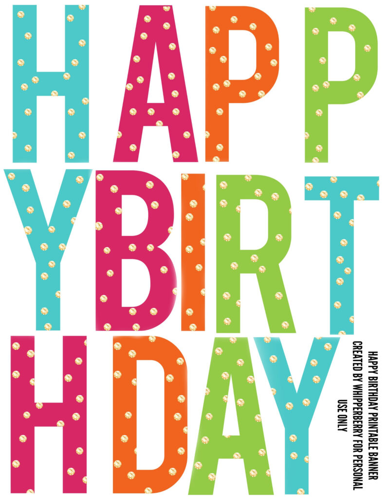 Birthday Banners To Print Free Resume Samples Writing Guides For All