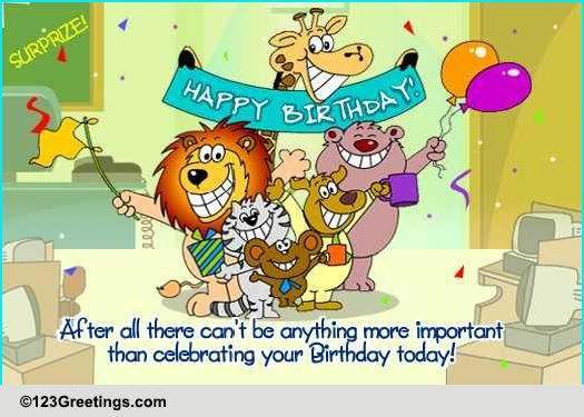 Birthday Boss Colleagues Cards Free Birthday Boss Colleagues 