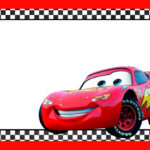 Cars Lightning McQueen Printable Template Cars Birthday Party