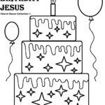 Church House Collection Blog Happy Birthday Jesus Coloring Pages