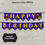 Descendants Birthday Banner Descendants Descendants Banner JPG File