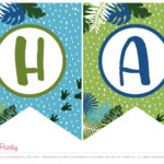 Download These Free Dinosaur Party Printables Love The Banner S