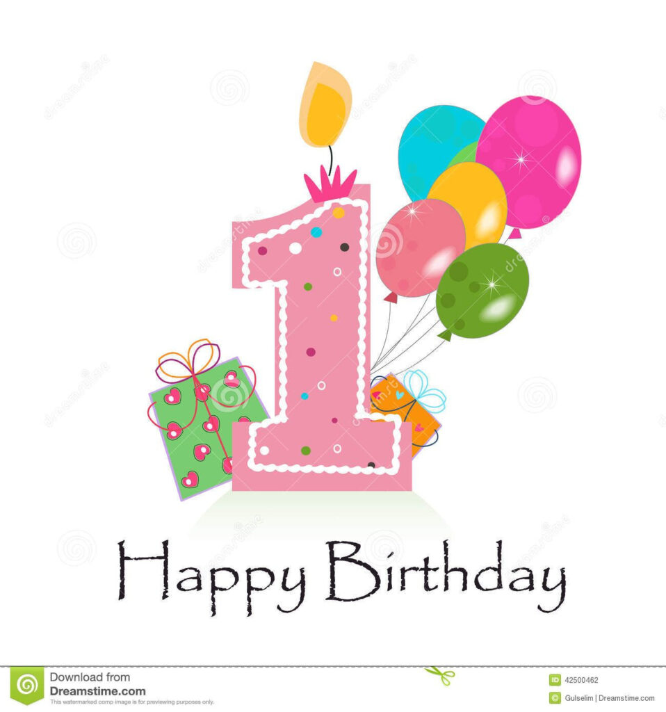 First Birthday Card Birthday Image Gallery Happy First Birthday 