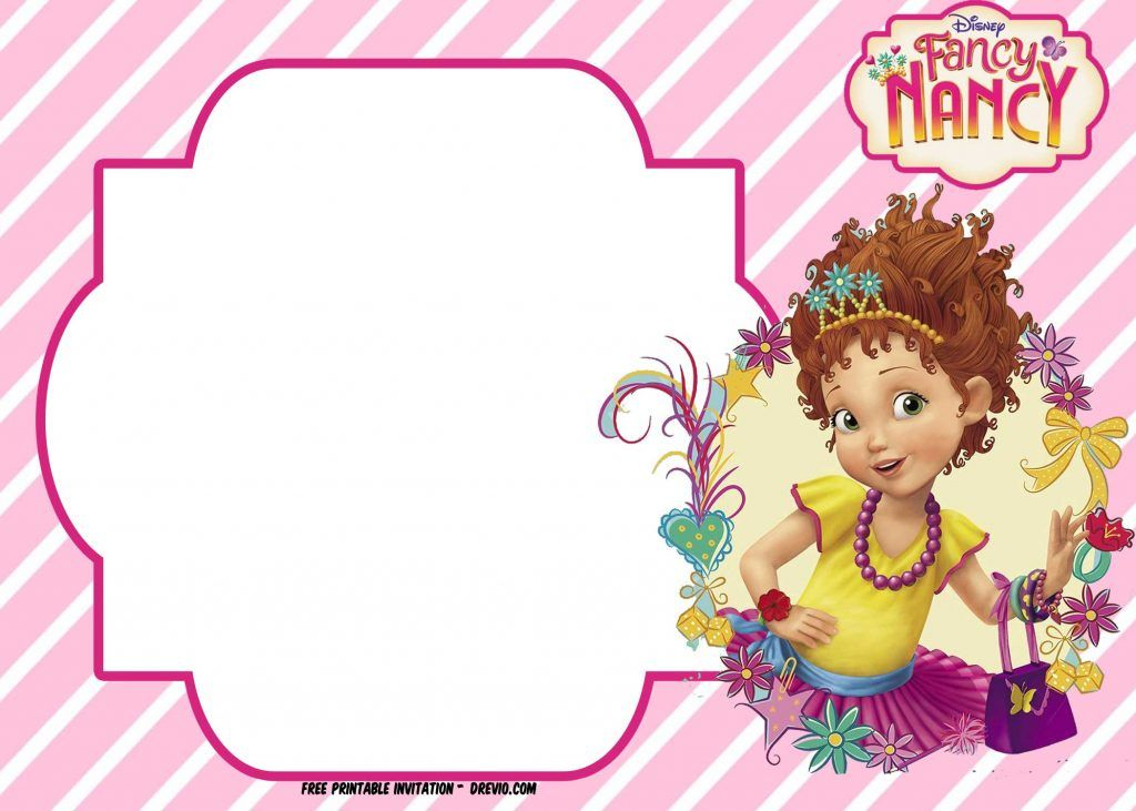 FREE Fancy Nancy Invitation Templates UPDATED Fancy Nancy Free 