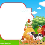 FREE Farm Barnyard Invitation Templates Farm Birthday Free