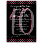 FREE Printable 10 Year Old Birthday Invitations FREE Invitation