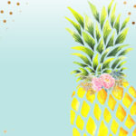 FREE Printable Aloha Pineapple Birthday Invitation Templates DREVIO