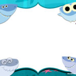 FREE Printable Baby Shark Pinkfong Birthday Invitation Template