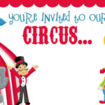 Free Printable Circus Birthday Invitations Template