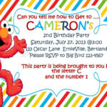 FREE Printable Elmo 1st Birthday Invitations Template FREE PRINTABLE