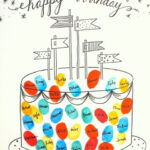 Free Printable Fingerprint Birthday Cards Teacher Birthday Card