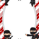 FREE PRINTABLE Ninja Birthday Invitation Template Download