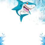 FREE Shark Baby Shark Invitation Templates Shark Birthday Party