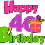 Funny 40th Birthday Pictures ClipArt Best