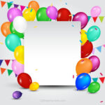 Happy Birthday Card Template Happy Birthday Template Birthday Card