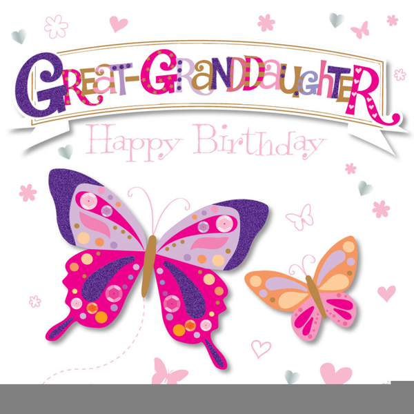 Happy Birthday Granddaughter Clipart Free Images At Clker 