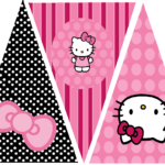 Hello Kitty Birthday Banner Printable Birthday Banner