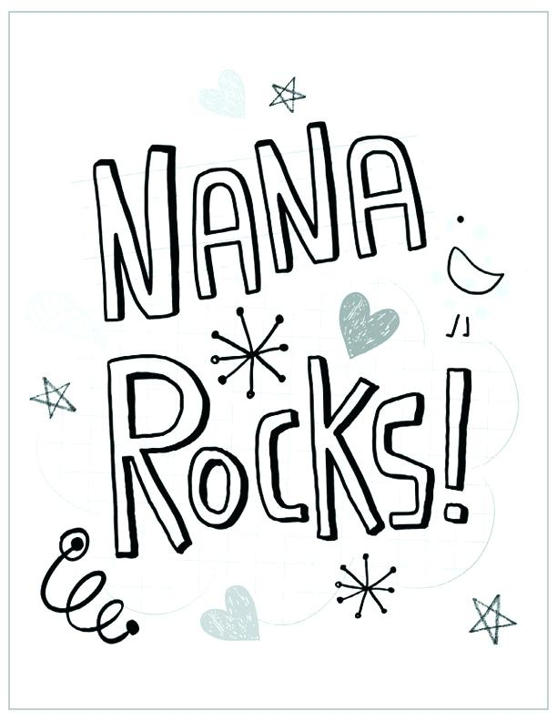 I Love You Nana Coloring Pages At GetColorings Free Printable